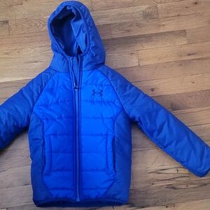 Under Armour Kids Blue Puffer Jacket